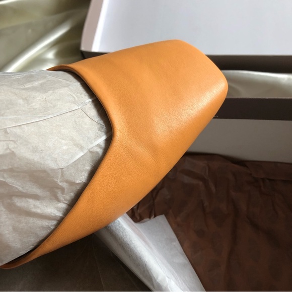 Cantaloupe colored Franco Starto Square toe - Picture 6 of 10